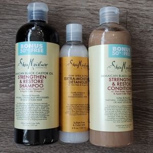 NOT AVAILABLE UNABLE TO DELETE POST-Shea Moisture Shampoo and Conditioner bundle